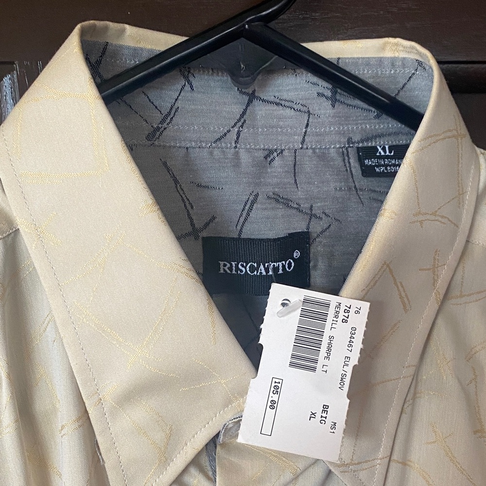 Beige Dress Shirt